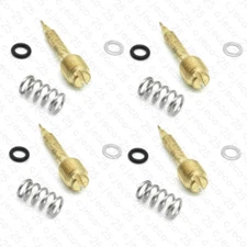 4X Carb Fuel Air Mixture Screw Set Yamaha XV250 FZR750 XV750 XV1100 FJ1200 VMX12