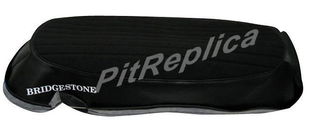 NUEVO BRIDGESTONE 350 GTR GTO 1969 1970 1971 *CUBIERTA DE ASIENTO DE GAMUZA PRENSADA TÉRMICAMENTE *5ACLC Foto 4 de 4