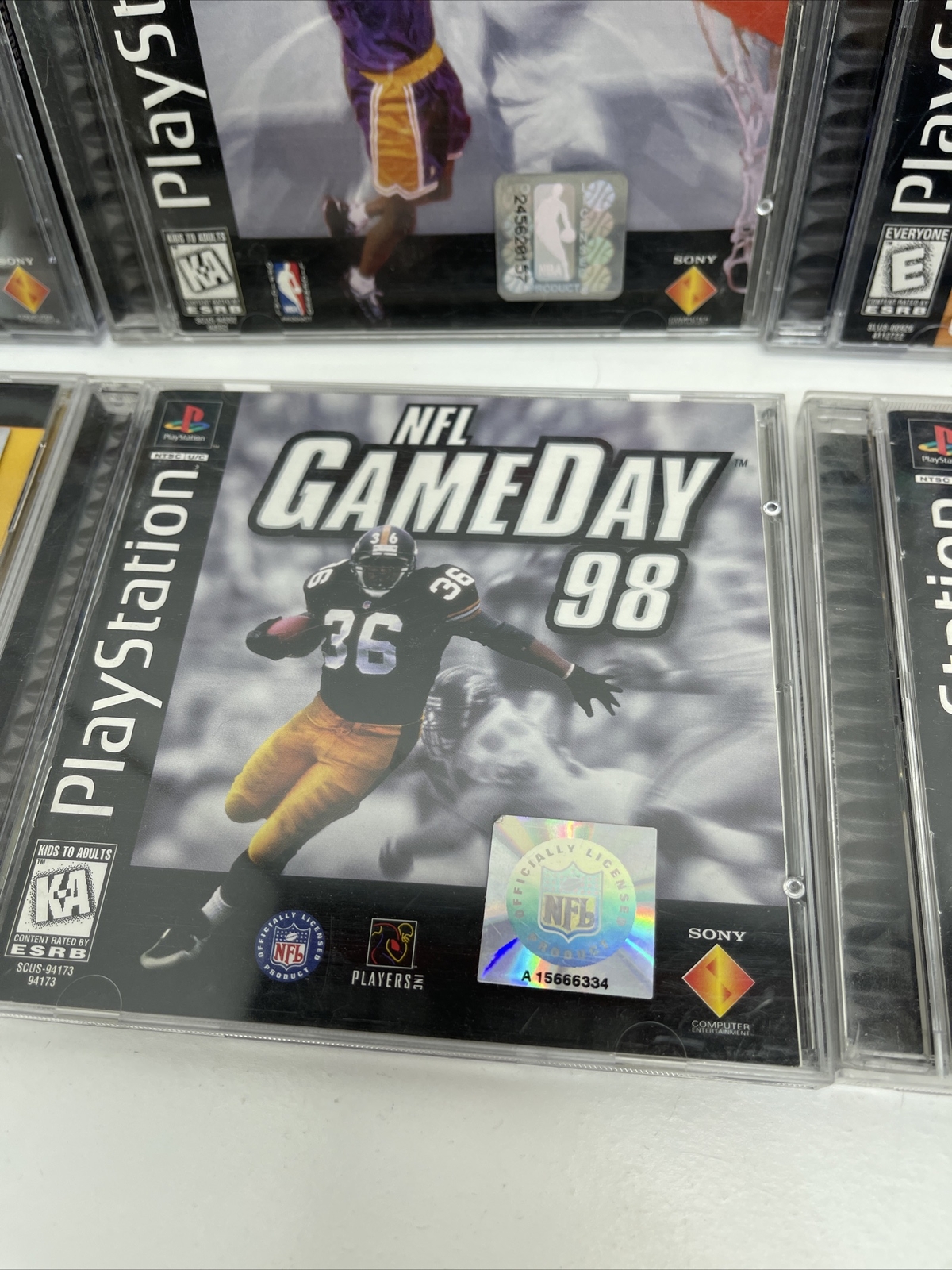 PS1 Games 6 ORIGINAL (Sony Playstation 1 Sports Games All complete see