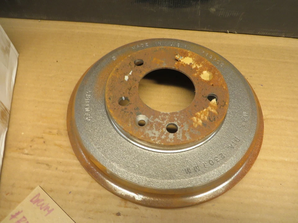 TAMBOR DE FRENO TRASERO WAGNER # BD125292 NUEVO SIN USAR 2 PIEZAS MAZDA 626 MX6 93-97 Foto 2 de 4