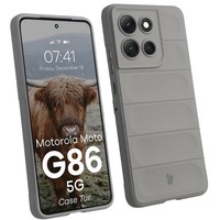Bizon Case Tur Motorola Moto G86 5G Hellgrau