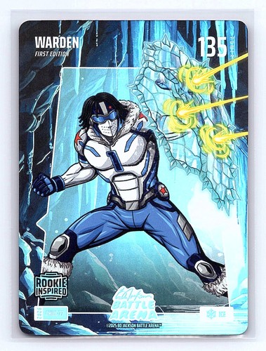 WARDEN (Cam Ward) Bo Jackson Battle Arena #CHILL-77 Chillin' Battlefoil Ice *