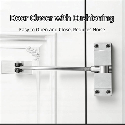 Commercial Door Closer Heavy Duty Residential Adjustable Speed Auto Door-Closer