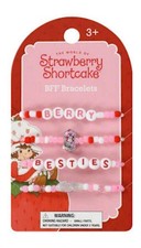 Strawberry Shortcake 4 BFF Bracelets Berry Besties