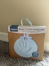 Reece Studio Baby  s Print Keepsake Clay Handprint Pink New in Box 