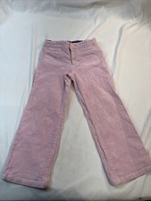 lilly pulitzer pink corduroy pants Sz 4 Girls