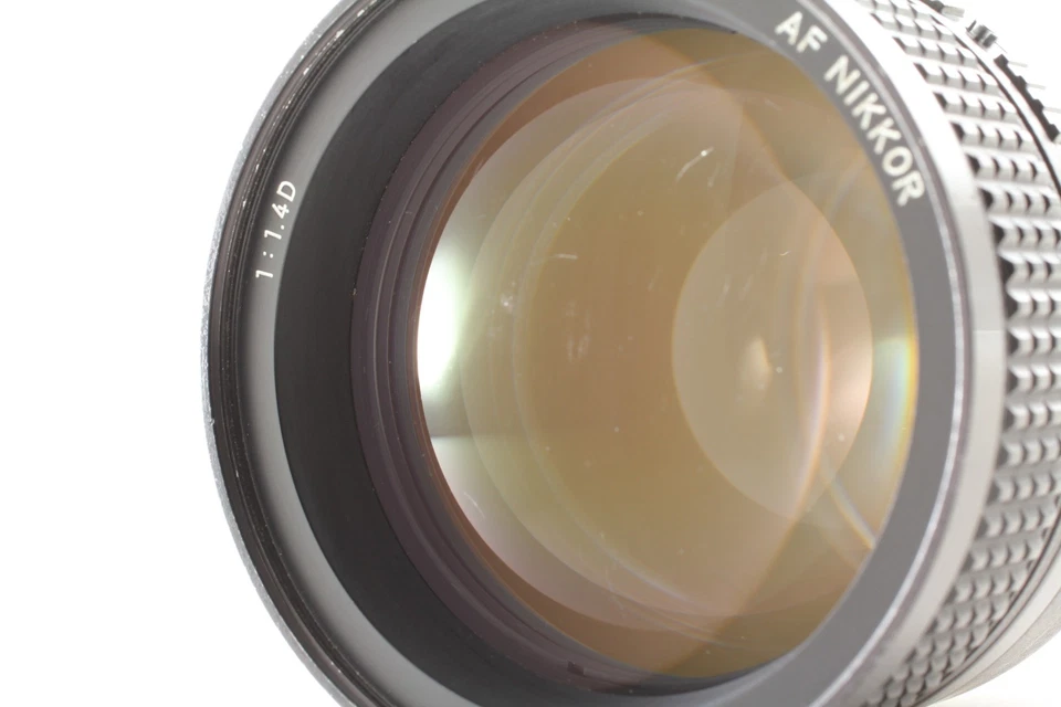 [N ESTADO PERFEITO- com tampas] Nikon AF Nikkor 85mm f1.4 D IF lente de retrato montagem F do Japão - Imagem 4 de 4