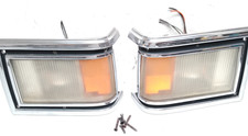 1985 1986 Cadillac Deville Fleetwood Fwd Turn Signal Front Marker Light Pair E6 1985 1986 Cadillac Deville Fleetwood Fwd Turn Signal Front Marker Light Pair E6