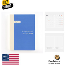 Hobonichi Techo 2027 Day-Free Book   A6, Japanese, Monthly, January start