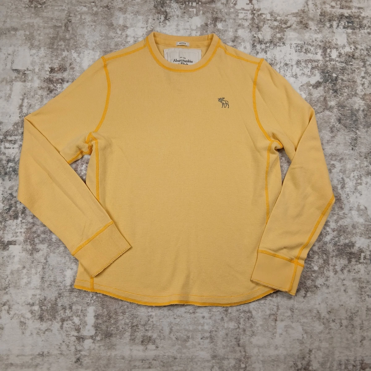 Abercrombie & Fitch Yellow Shirts for Men for sale | eBay