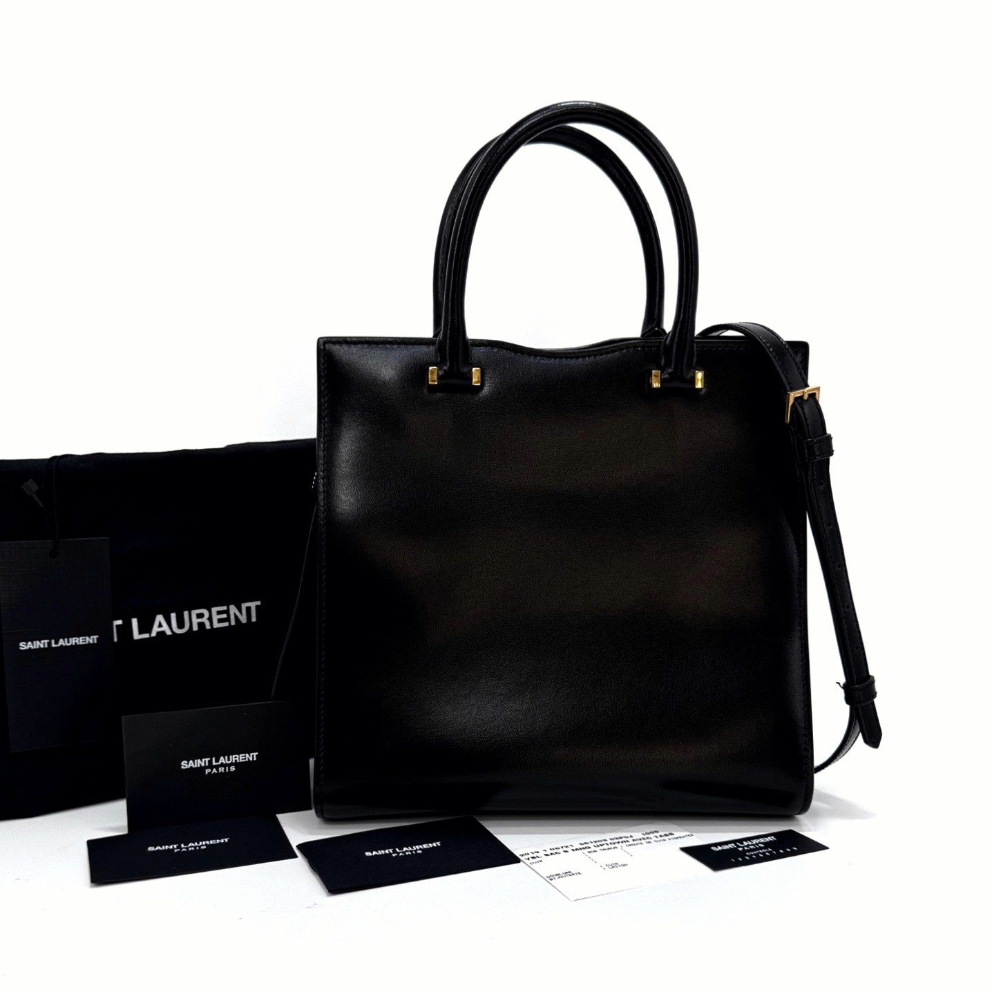 Saint Laurent Uptown Cabas piccola borsa tote e tracolla 561203 137645798