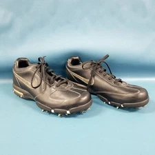 Nike Mens 9.5 SP-5 Sport Performance Black Soft Spike Golf Shoes 314908-001