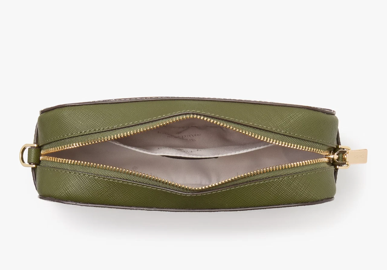 Nuova borsa per fotocamera Kate Spade Oh Snap floreale meringa multi