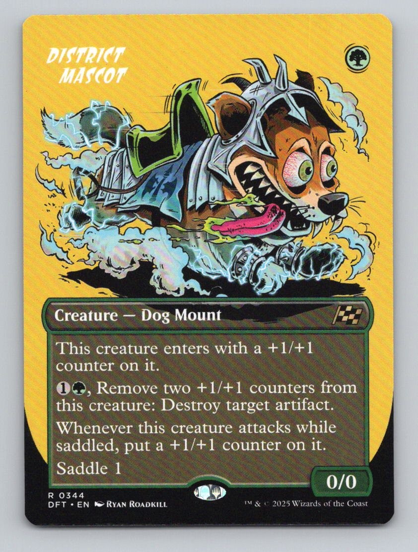District Mascot (Borderless) R Aetherdrift 344 NM