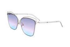 Hickmann HI3049 03C CRYSTAL LIGHT BROWN 61/15/145 Women's Sunglasses