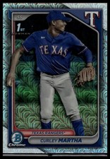 2024 Bowman Chrome Prospects Mojo Refractors #BCP-168 Curley Martha 1st Bowman