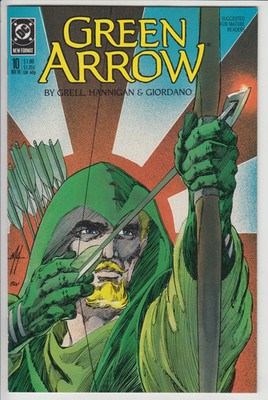 Green Arrow Vol. 2 #10 (1988) VF/NM DC Comics bag/board BUY 3, GET 1 FREE