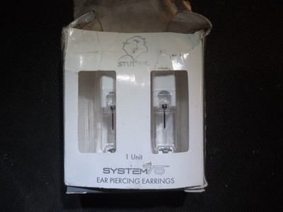 Studex Black Stainless Ball Earrings 3mm 7534-0300-23P
