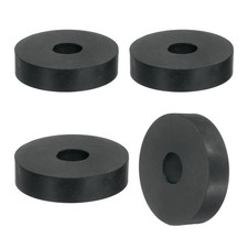 4Pcs Thick Rubber Spacer, 1-9/16 Inch OD x 1/2 Inch ID x 3/8 Inch Thickness