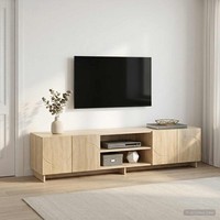 Tv-St?Nder 180 X 34,5 X 40 Cm Sonoma-Eiche Holzwerkstoff