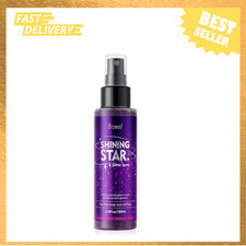 Glitter Spray for Hair and Body, Shiny Body Glitter Spray, Waterproof