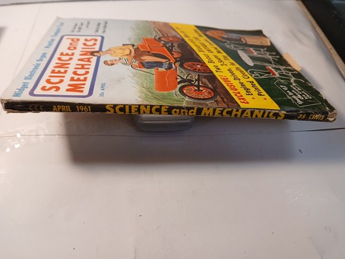 Science and Mechanics Magazine Vintage April 1961 Bonus Blueprints | eBay