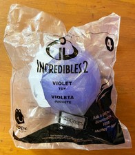 VIOLET Incredibles 2 Disney Pixar McDonalds 2018 Happy Meal Toy 4 NEW IN BAG