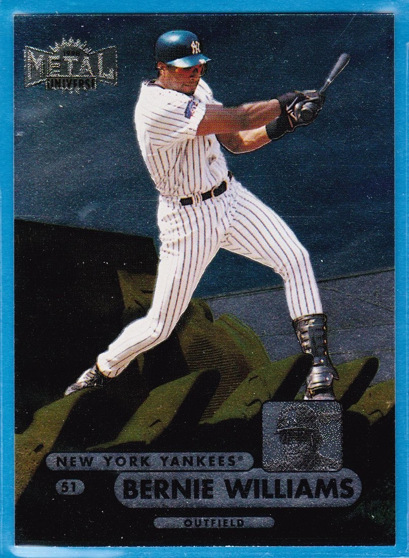 1998 Skybox Metal Universe - Bernie Williams #11