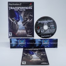 Transformers: The Game PS2 CIB W/ Manual - Tested - PlayStation 2