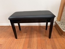 black padded top piano bench NEW in original packing box