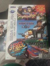 SEGA Saturn MK-80001 Black Console