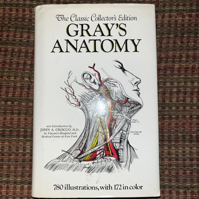 #ad Gray#x27;s Anatomy VTG Hardback 780 illustrations w 172 in color 1977 w DJ $38.00
