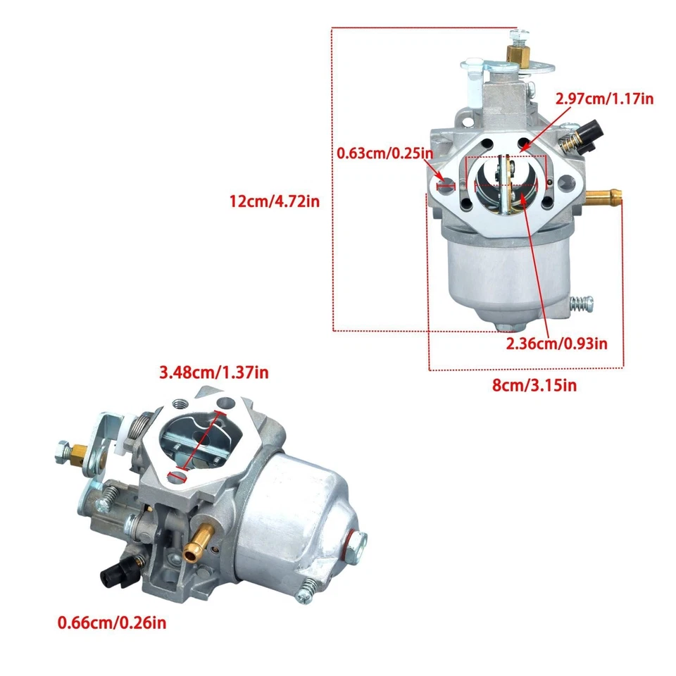 Carburetor Fit For Kawasaki Mule 500 Mule 520 Mule 550 KAF300 15003-2178 New - Image 4 of 4