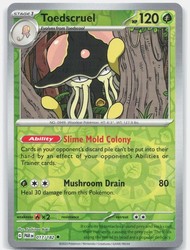 Toedscruel 017/182 Paradox Rift Reverse Holo