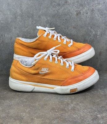 Nike Retro GTS Vintage 90 s Women s Size 7 Skate Sneaker Shoe Orange Mini Swoosh
