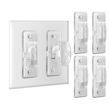 Switch Guard - Light Switch Cover Guard - Childproof - Clear 4pc - Toggle S...