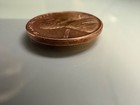 1958 wheat penny no mint mark, Lightly circulated L on rim — photo 5