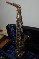 King Cleveland 613 Alto Saxophone Made in USA Includes Original Case Neck