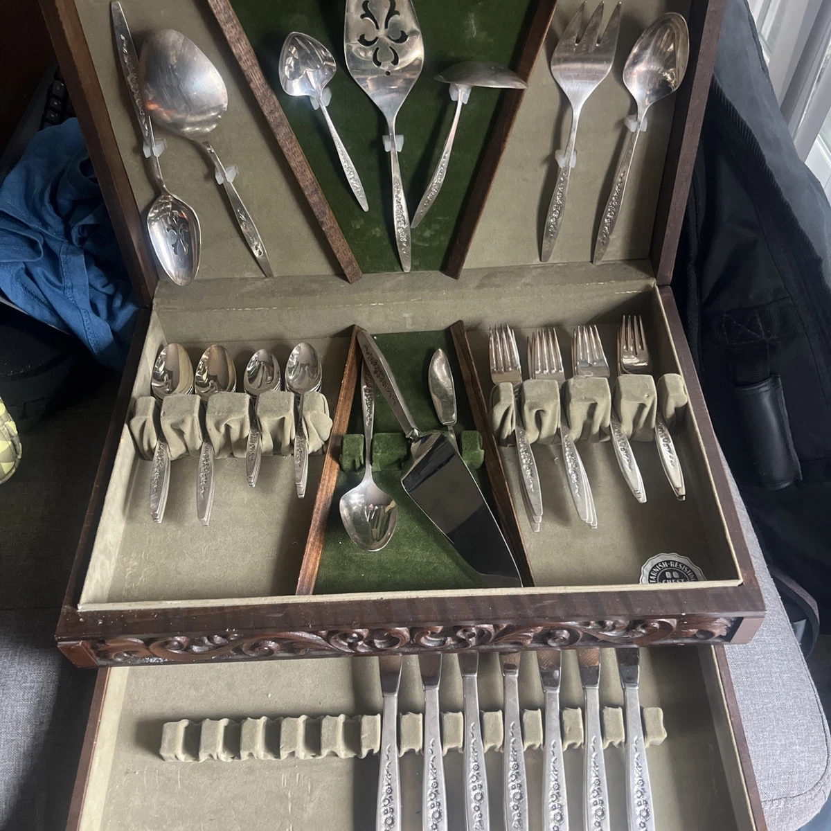 International Silver Company カトラリーセット International Silver Flatware-Set Antique US Silver-Plated