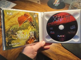 PC Engine Super CD-Rom - Xak III  3 Deluxe Ed English PCE Works #62 of 100 made