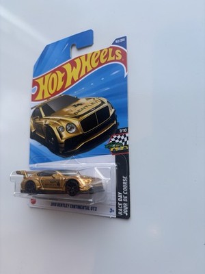 Hot Wheels 2018 Bentley Continental GT3 Gold #162/250 (7/10) Race