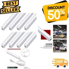 Linkable 4ft LED Shop Light, 20W 2200lm - 8 Pack Super Bright Lighting Solutions