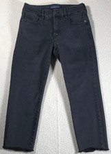 Aeropostale High-Rise Curvy Jegging Women's Jeans Slim Straight Black Wash s6