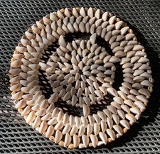 Sea Shell hot pad trivet 10 in
