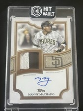 Topps Flagship 2026 Manny Machado Patch Auto 15/50