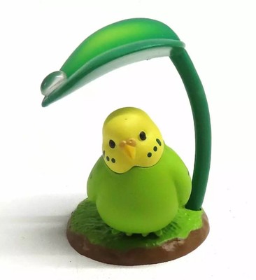 Mini Figur Wellensittich (grün) ''Amayadori Maskottchen Figur''