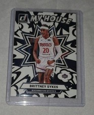 2025 WNBA Panini Donruss MY HOUSE Brittney Sykes Mystics Seattle Storm #2 Card