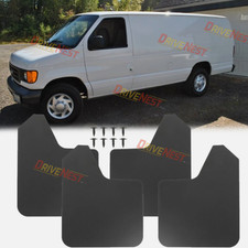 4x Mud Flaps Mudguards Fender Splash Guards Mudflaps For Ford Transit E-150 Van 4x Mud Flaps Mudguards Fender Splash Guards Mudflaps For Ford Transit E-150 Van