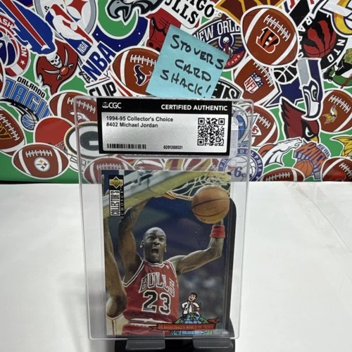 1994-95 Upper Deck Michael Jordan #402 CGC Chicago Bulls Basketball Card