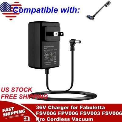 36V Charger for Fabuletta FSV006 FPV006 FSV003 FSV006 Pro Cordless Vacuum